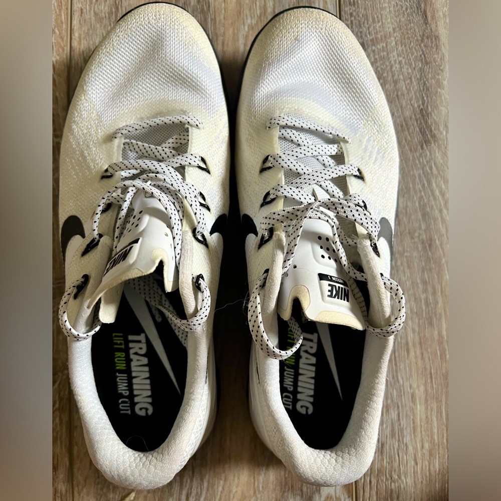 White and Black Nike Metcon